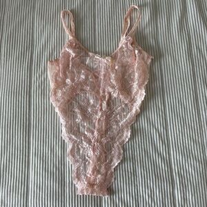 Vintage Victoria Secret Lace Bodysuit